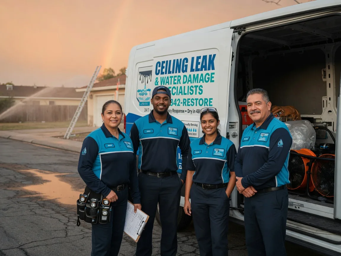 Ceiling Leak Cleanup company in Derby, IA