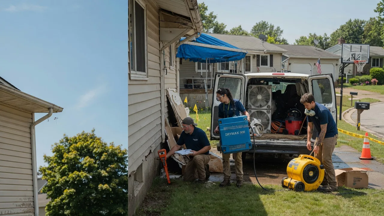 Ceiling Leak Cleanup in Derby, IA near me